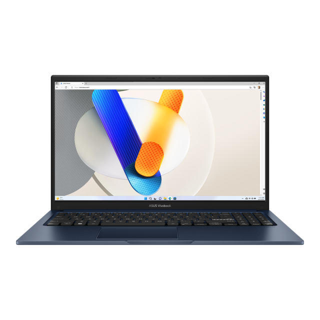 Лаптоп ASUS Vivobook 15 X1504VA-BQ1641W, Intel Core i5-1334U 10C (3.40/4.6GHz, 12MB cache), 15.6'' (39.62 cm) FHD IPS Anti-Glare, Intel Iris Xe Graphics, 16GB DDR4, 512GB M.2 NVMe SSD, Windows 11 Home
