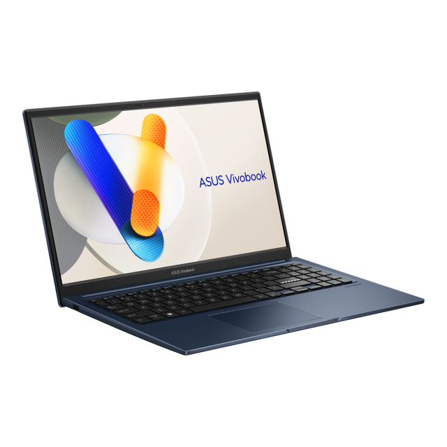 Лаптоп ASUS Vivobook 15 X1504VA-BQ1641W, Intel Core i5-1334U 10C (3.40/4.6GHz, 12MB cache), 15.6'' (39.62 cm) FHD IPS Anti-Glare, Intel Iris Xe Graphics, 16GB DDR4, 512GB M.2 NVMe SSD, Windows 11 Home
