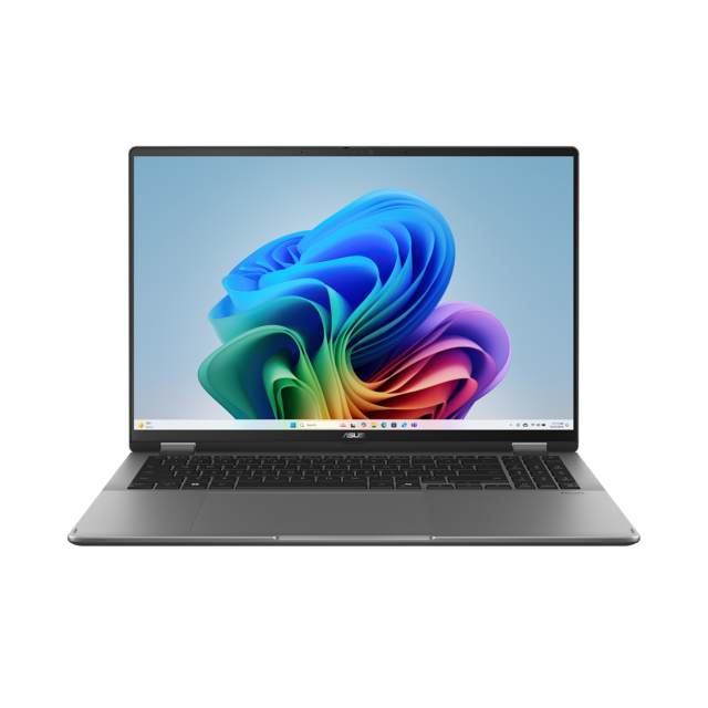 Лаптоп ASUS Vivobook Flip TP3607SA-RJ005, Intel Core Ultra 5 226V 8C (2.1 / 4.5 GHz, 8MB Cache), 16" (40.64 см) 2.8K OLED Glossy, Touch screen, Intel Arc 130V, 16GB LPDDR5X, 512 GB M.2 NVMe SSD, Free DOS