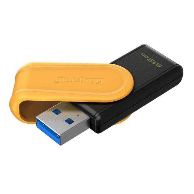 USB памет KINGSTON DataTraveler Exodia S 512GB, USB 3.2 Gen 1, Yellow