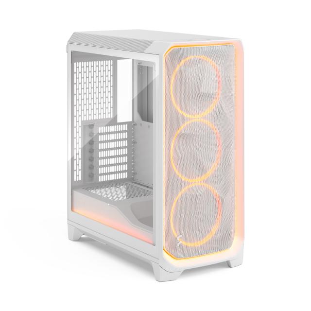 Кутия Fractal Design MESHIFY 3 AMBIEN PRO RGB WH, Middle Tower, 2x USB Type-A 5 Gbps, 1 x USB 3.1 Type-C, ATX