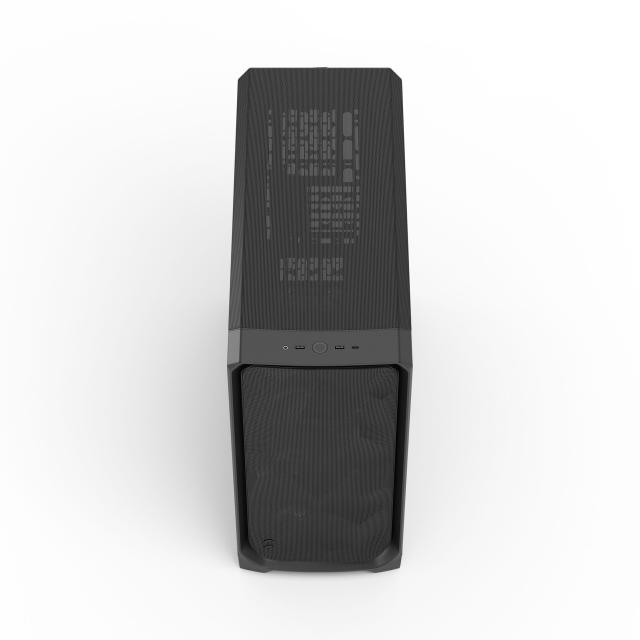 Кутия Fractal Design MESHIFY 3 XL BLACK TG LT, Middle Tower, 2x USB Type-A 5 Gbps, 1 x USB 3.1 Type-C, E-ATX (330 mm) / ATX / mATX / ITX / EE-ATX / SSI-EEB / SSI-CEB