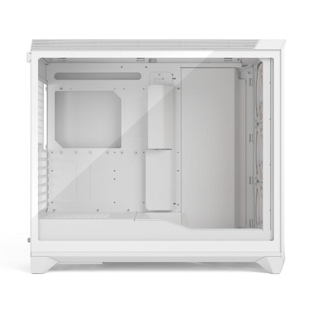 Кутия Fractal Design MESHIFY 3 XL WHITE RGB TG C, Middle Tower, 2x USB Type-A 5 Gbps, 1 x USB 3.1 Type-C, E-ATX (330 mm) / ATX / mATX / ITX / EE-ATX / SSI-EEB / SSI-CEB