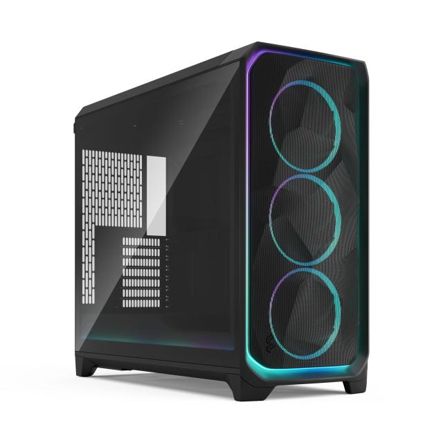 Кутия Fractal Design MESHIFY 3 XL AMBIPRO RGB BL, Middle Tower, 2x USB Type-A 5 Gbps, 1 x USB 3.1 Type-C, E-ATX (330 mm) / ATX / mATX / ITX / EE-ATX / SSI-EEB / SSI-CEB
