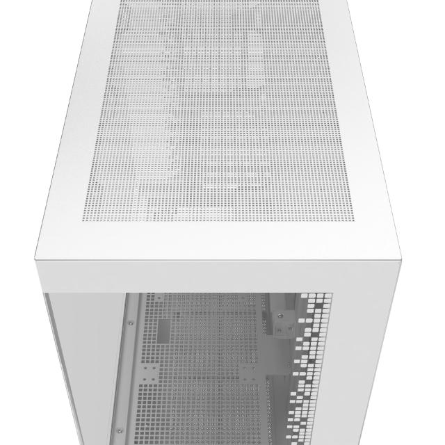 Кутия за компютър DeepCool CH690 DIGITAL White, Middle Tower, 1 x USB Type-C 3.2, 2 x USB 3.0, HD Audio x 1, ATX, mATX, Mini-ITX, бяла