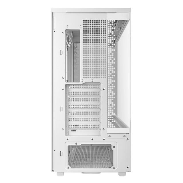 Кутия за компютър DeepCool CH690 DIGITAL White, Middle Tower, 1 x USB Type-C 3.2, 2 x USB 3.0, HD Audio x 1, ATX, mATX, Mini-ITX, бяла