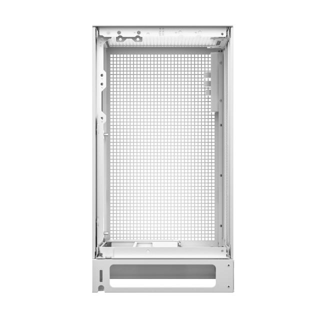 Кутия за компютър DeepCool CH170 DIGITAL White, Mini Tower, 1 x USB Type-C 3.2, 2 x USB 3.0, HD Audio x 1, Mini-ITX, бяла