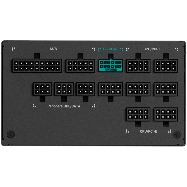 Захранване DeepCool PX1000P, 1000W, Active PFC, 80 Plus Platinum, PCI-E 5.0/ATX 3.0, Full Modular