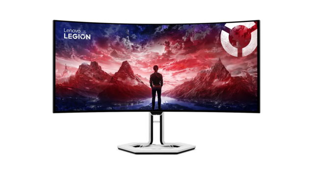 Монитор Lenovo Legion PRO 34WD-10, 34" (86.36 cm) WQHD Curved OLED, 240Hz, 0.03ms, 1500000:1, 275 cd/m2, HDMI, DP, Ethernet RJ45, USB, USB Type-C