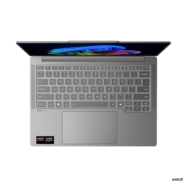  Лаптоп Lenovo IdeaPad Pro 5 14AKP10, AMD Ryzen AI 5 340 6C (2.0/4.8GHz, 16MB Cache), 14" (35.56cm) 8K OLED, DisplayHDR, 120Hz, 24GB LPDDR5X, 1TB M.2 NVMe SSD, Free DOS