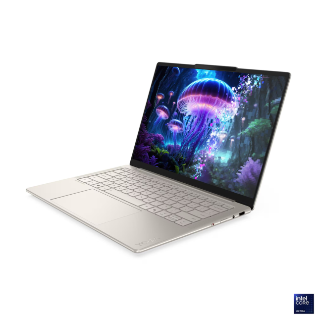 Лаптоп Lenovo Yoga Slim 7 14ILL10, Intel Core Ultra 7 258V 8C (2.2/4.8GHz, 12MB Cache), 14.0" (35.56 cm) WQXGA+ OLED, 120Hz, Intel Arc 140V, 32GB LPDDR5X, 512GB M.2 NVMe SSD, Windows 11 Home