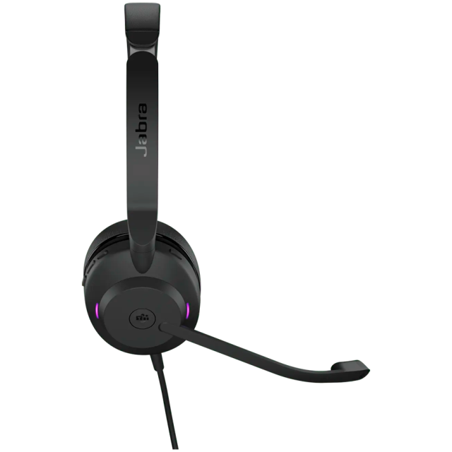 Слушалки Jabra Evolve2 30 SE, USB C/A, MS стерео жична