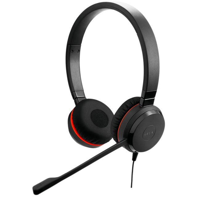 Слушалки Jabra EVOLVE 20 MS, NC, USB-C/A стерео