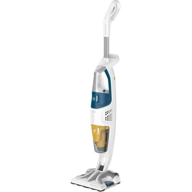 Парочистачка Rowenta RY8561WH, CLEAN & STEAM ALL FLOORS, cyclonic technology, 1700 W, up to 30 min. staem running time, 30 sec.heating time, Dual Clean & Steam suction head, dust container/bag 0.5 L, water tank 0.4 L, additional cleaning accessories;