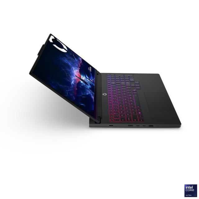 Лаптоп Lenovo Legion Pro 7 16IAX10H, Intel Core Ultra 9 275HX 24C (2.7/5.4GHz, 36MB Cache), 16.0" (40.64 cm) WQXGA OLED, 240Hz, NVIDIA GF RTX5080 16GB GDDR7, 32GB DDR5, 1TB M.2 NVMe SSD, Free DOS