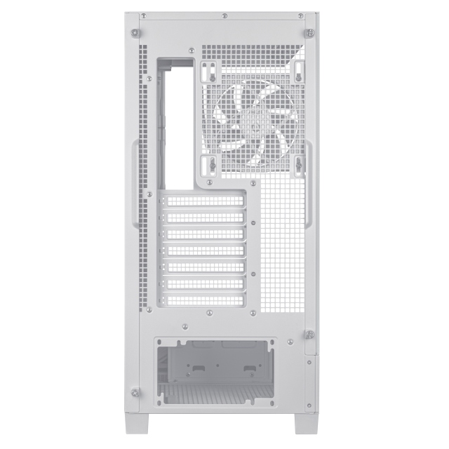 Кутия ASUS A31 PLUS ARGB White, Mid Tower, 2 x USB 3.2 Gen1, 1 x USB 3.2 Gen 2x2 Type C, 1 x headphone / Microphone, ATX / Micro-ATX / Mini-ITX
