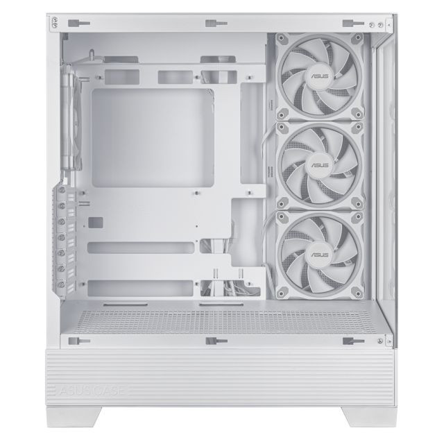 Кутия ASUS A31 PLUS ARGB White, Mid Tower, 2 x USB 3.2 Gen1, 1 x USB 3.2 Gen 2x2 Type C, 1 x headphone / Microphone, ATX / Micro-ATX / Mini-ITX