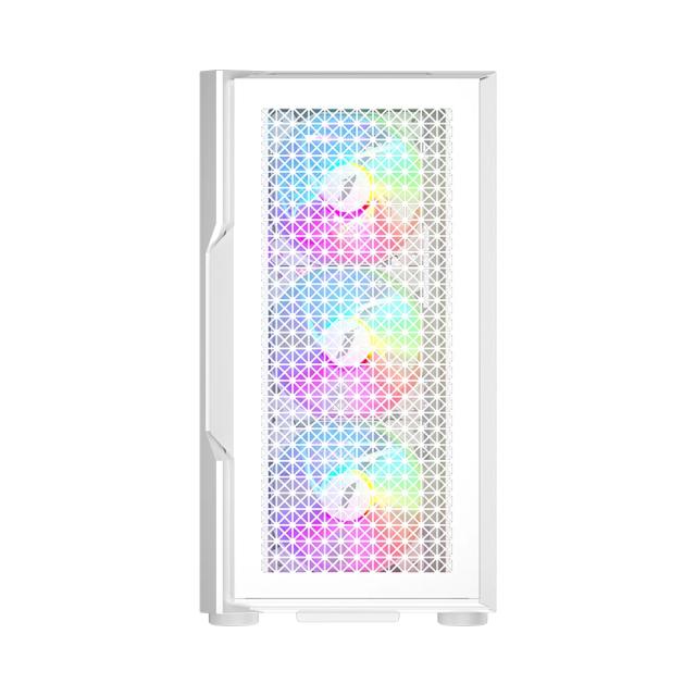 Кутия за компютър 1stPlayer TRILOBITE T7 White, Middle Tower, 1x USB 3.0, 1x USB 2.0, 1x HD Audio, Mini-ITX, Micro-ATX, ATX