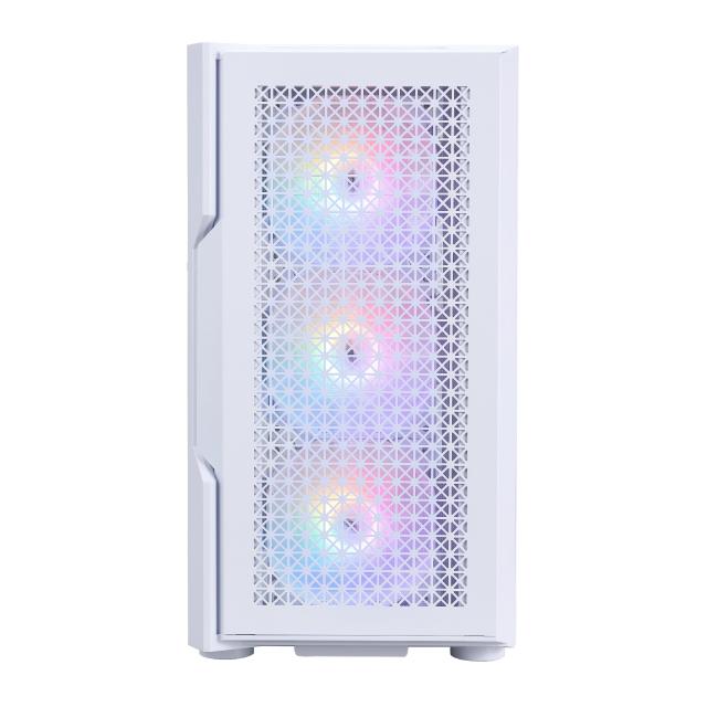 Кутия за компютър 1stPlayer TRILOBITE T7 White, Middle Tower, 1x USB 3.0, 1x USB 2.0, 1x HD Audio, Mini-ITX, Micro-ATX, ATX