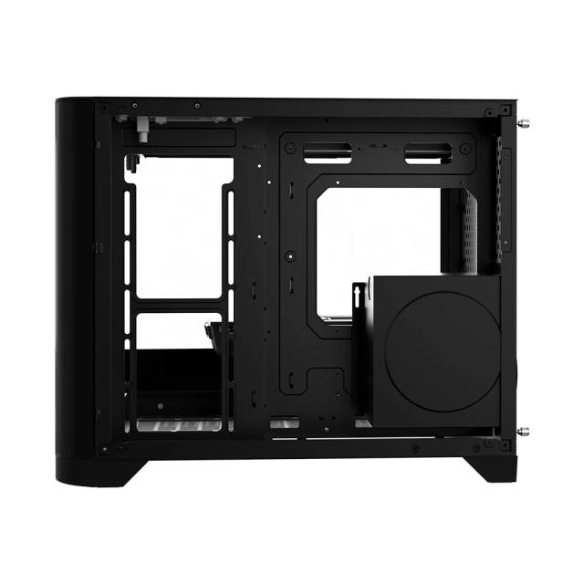 Кутия за компютър 1stPlayer UV6 Black, Mini Tower, 2x USB 3.0, 1x HD Audio, Mini-ITX, Micro-ATX