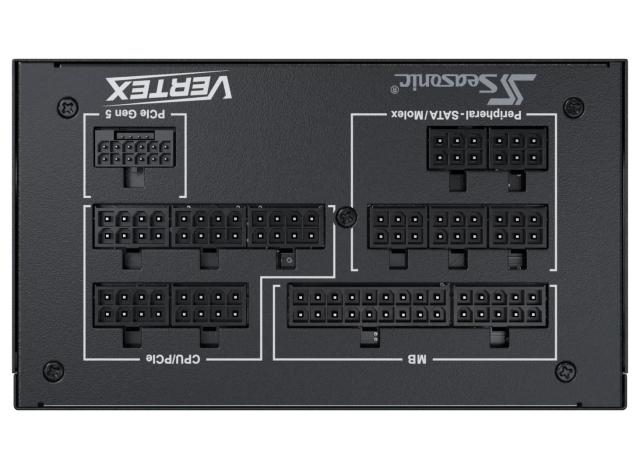 Захранване Seasonic VERTEX GX-1000, 1000W, Active PFC, 80 PLUS Gold, ATX 3.1, Fully Modular