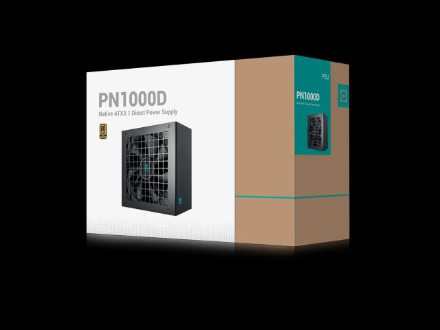 Захранване DeepCool PN1000-D, 1000W, Active PFC, 80 Plus Gold, ATX 3.1, Full Modular