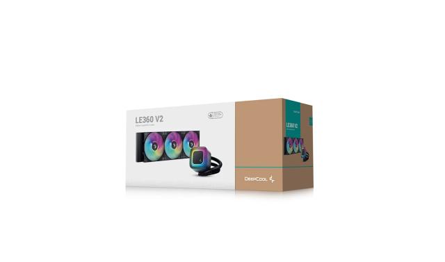 Охладител за процесор DeepCool LE360 V2 Addressable RGB, 3 pin/4 pin PWM - LGA1851/AM5