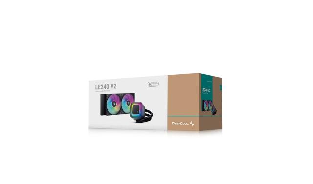 Охладител за процесор DeepCool LE240 V2 Addressable RGB, 3 pin/4 pin PWM - LGA1851/AM5