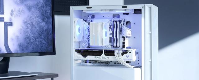 Охладител за процесор DeepCool AG400 White, Addressable RGB V2, 3 pin/4 pin PWM - LGA1851/AM5
