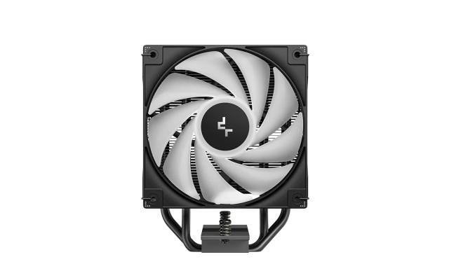 Охладител за процесор DeepCool AG400 Black, Addressable RGB V2, 3 pin/4 pin PWM - LGA1851/AM5