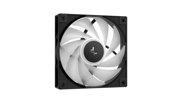 Охладител за процесор DeepCool AG400 Black, Addressable RGB V2, 3 pin/4 pin PWM - LGA1851/AM5