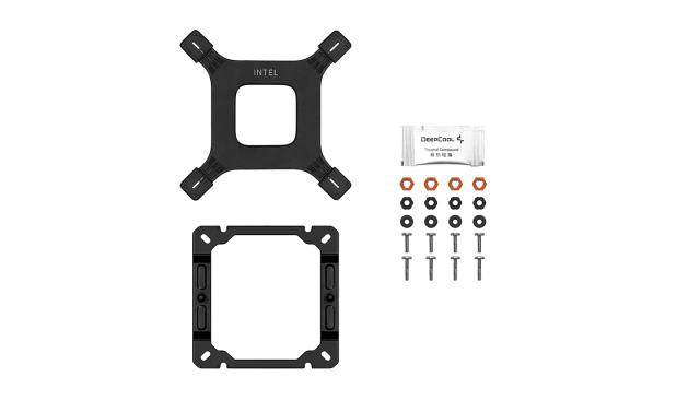 Охладител за процесор DeepCool AG400 Black, Addressable RGB V2, 3 pin/4 pin PWM - LGA1851/AM5