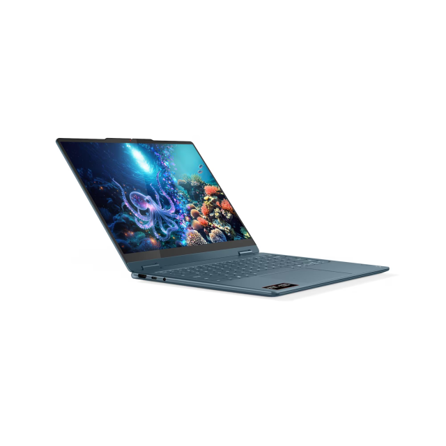 Лаптоп Lenovo Yoga 7 2-in-1 14AKP10, AMD Ryzen AI 5 340 6C (2.0 / 4.8 GHz, 16MB Cache), 14.0" (35.56 cm) Full HD+, Touch Screen, AMD Radeon 840M, 24GB DDR5, 1TB M.2 NVMe SSD, Windows 11 Home