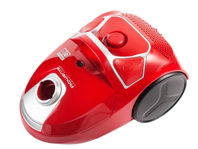 Прахосмукачка Rowenta RO3953EA, Compact Power parquet ACAA, 79db, H+ bag, SPA upgrade suction head, TTM + XL with brush, parquet + crevice tool 2 in 1 + upholstery nozzle, color red