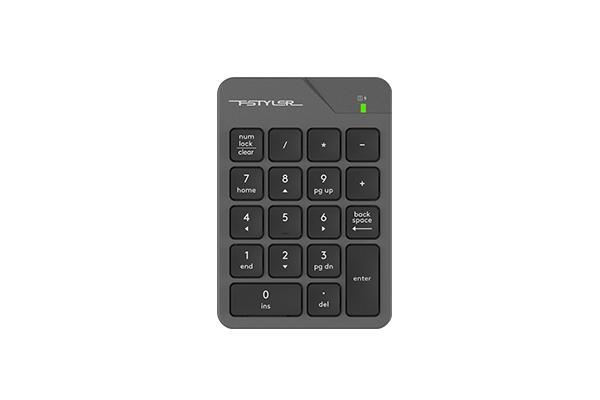 Цифрова клавиатура A4tech FGK21C Wireless, Black