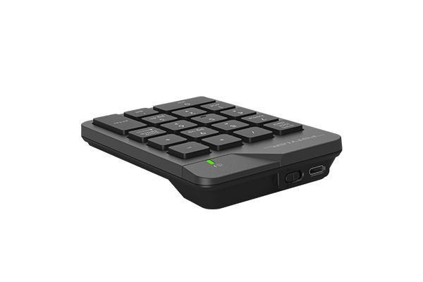Цифрова клавиатура A4tech FGK21C Wireless, Black