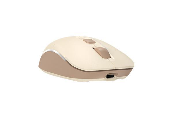 Мишка A4tech FB26CS Air2, Bluetooth/Wireless, оптична (2000dpi), Cafe Latte