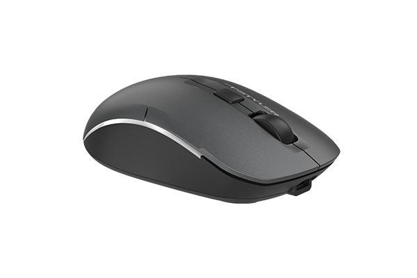 Мишка A4tech FB26CS Air2, Bluetooth/Wireless, оптична (2000dpi), Smoky Grey