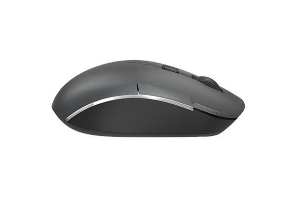 Мишка A4tech FB26CS Air2, Bluetooth/Wireless, оптична (2000dpi), Smoky Grey