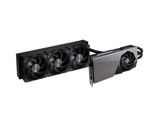 Видео карта MSI nVIDIA GeForce RTX 5090 32GB GDDR7 SUPRIM LIQUID SOC, 512-bit, HDMI, 3x DP