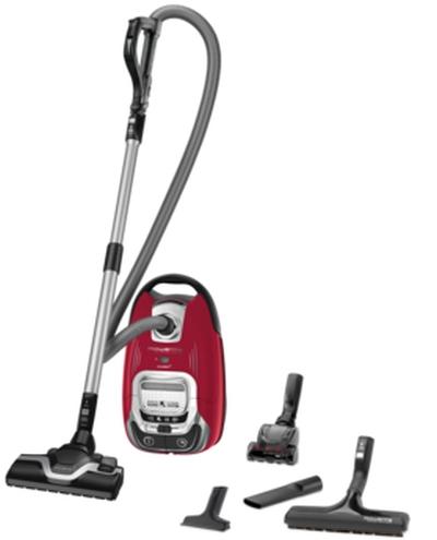 Прахосмукачка Rowenta RO7473EA SILENCE FORCE ALLERGY+ 58dB, Red, Mini turbobrush, parquet brush, XL crevice tool, sofa brush - 4,5L