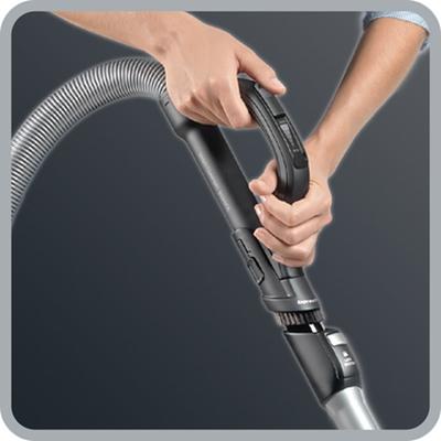 Прахосмукачка Rowenta RO7473EA SILENCE FORCE ALLERGY+ 58dB, Red, Mini turbobrush, parquet brush, XL crevice tool, sofa brush - 4,5L