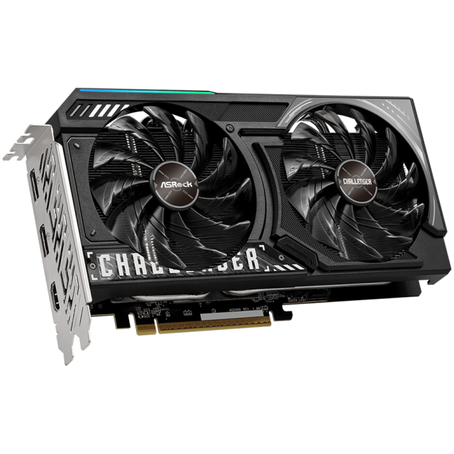 Видео карта ASRock AMD Radeon RX 9060 XT Challenger 8GB OC GDDR6, 158-bit, HDMI, 2x DP