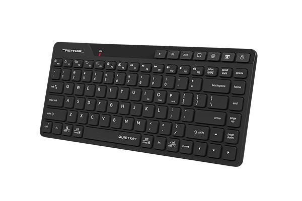 Клавиатура A4TECH FBK26C AS Fstyler, Multi-mode, Bluetooth/Wireless, мини тиха клавиатура, Multi-mode, USB, Black