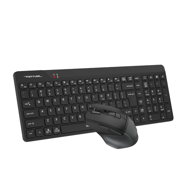 Комплект клавиатура и мишка А4tech Fstyler FG2400 Air2, Wireless, черни