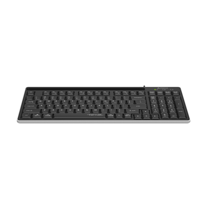 Клавиатура A4TECH Fstyler FX70, ниско профилна, USB, Black
