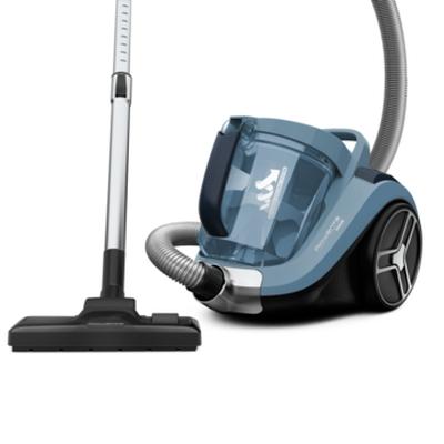 Прахосмукачка Rowenta RO4871EA COMPACT POWER XXL, LIGHT BLUE, 2.5L, 550W, 75dB, mini turbobrush, parquet - crevice tool - upholstery nozzle