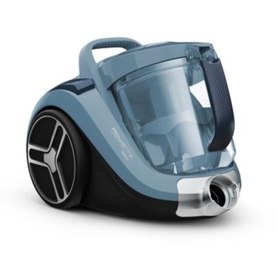 Прахосмукачка Rowenta RO4871EA COMPACT POWER XXL, LIGHT BLUE, 2.5L, 550W, 75dB, mini turbobrush, parquet - crevice tool - upholstery nozzle
