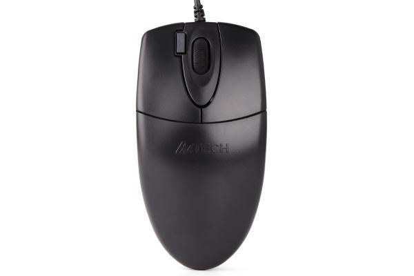 Мишка A4tech OP 620DS Silent Click, оптична (1200dpi), USB, Black