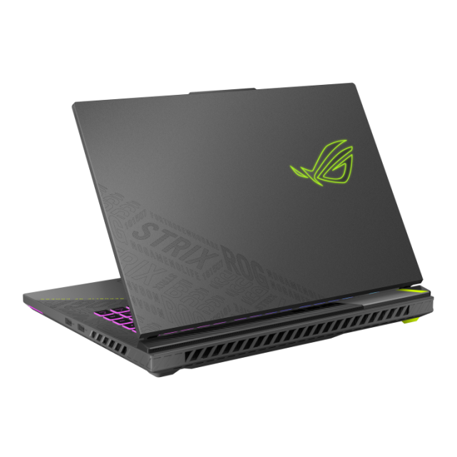 Лаптоп Asus ROG Strix G16 G614PR-RV022W, AMD Ryzen 9 7940HX 16C (2.4/5.2 GHz, 64MB Cache), 16" (40.64 cm) WUXGA IPS 165Hz Anti-Glare Display, NVIDIA GF RTX 5070 12GB GDDR7, 32GB DDR5, 1TB SSD, Windows 11 Home